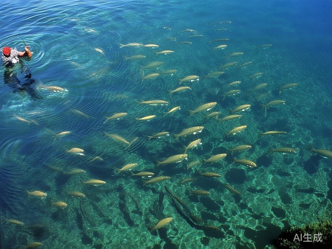 观察鱼群的移动和规律
熟悉鱼类的运动轨迹是提高捕