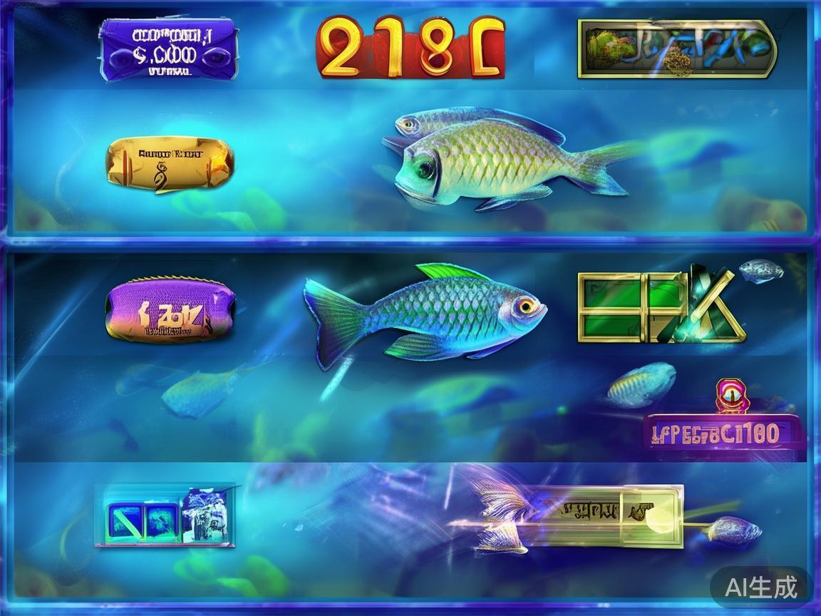 鱼类的分值：普通鱼的基础奖金较低，但击中难度也较低